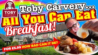 TOBY Carvery ALL YOU CAN EAT Breakfast for £599 HOW BAD CAN IT BE [upl. by Hoebart214]