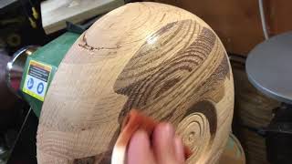 Ebonizing a Laminated Oak Bowl [upl. by Abshier]