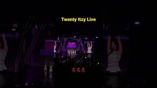 Itzy  Twenty Live  Yuna raps live [upl. by Nillad]