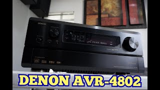 AMPLIFICADOR DENON AVR 4802 [upl. by Ellehcit242]