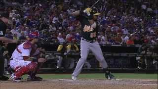 Yoenis Céspedes 2013 Oakland Athletics Highlights [upl. by Santa]