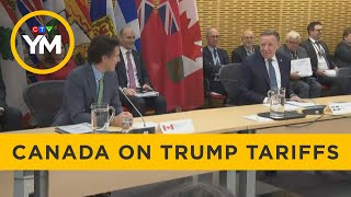 Canadas Response to US Tariff Threats  Your Morning [upl. by Ayisan]