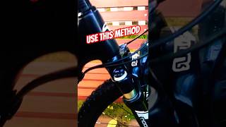 How To Add Air To Mountain Bike Fork MTB [upl. by Aseretairam]