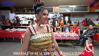 MISS FACE OF BEAUTY TONGA 2023 VESALUA TUPOU  Tauolunga [upl. by Nareht]