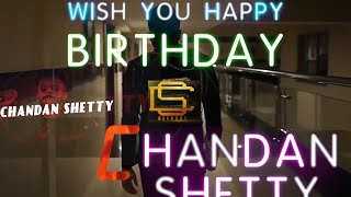 Kannada Rapper Chandan Shetty  Birthday Song  Vijay  Jos Jossey chadanshetty [upl. by Oribelle]