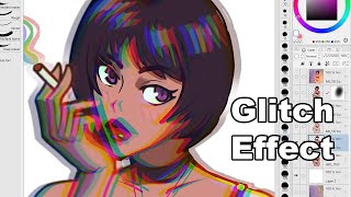 Chromatic Aberration Filter  Overview Clip Studio Paint 30 [upl. by Fotinas]