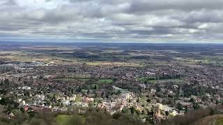 Great Malvern in the Malvern Hills UK 10 March 2020 [upl. by Mendelsohn]