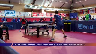 Yvelines  Un tournoi international handisport à Voisinslebretonneux [upl. by Nunnery]