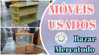 MÓVEIS USADOS  do Bazar MERCATUDO  Bazar beneficente das Casas André Luiz [upl. by Stoughton]