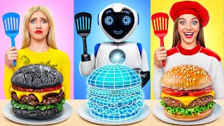 Reto De Cocina Yo vs Abuela Con un Robot  Fantásticos Trucos De Comida de Multi DO Smile [upl. by Shwalb]