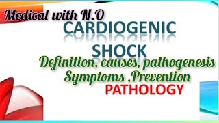 cardiogenic shock in hindi definitioncauses  pathogenesis Symptoms  Prevention [upl. by Atirihs]