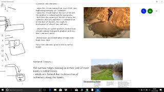 Erosional and depositional landforms by river  Geography  UPSC  Civil Services [upl. by Amity]