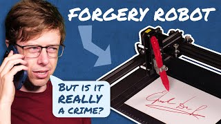 I sent robot forgeries to a handwriting expert [upl. by Kcitrap]