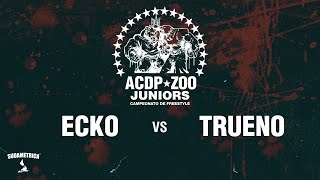 ★ ACDPZoo Juniors CAP FED ★ ECKO vs TRUENO  Semi Final [upl. by Leddy50]