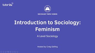 What is Feminism  Introduction to ALevel Sociology [upl. by Modestine167]