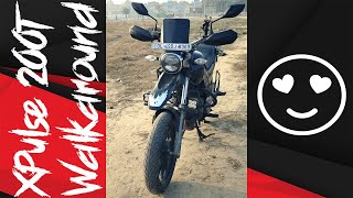 My Modified XPulse 200T 🏍️😍❤️🔥 Walkaround   Delrider N [upl. by Yttam]