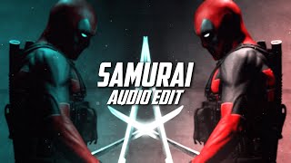 Azide J Swey  Samurai AUDIO EDIT [upl. by Slrahc624]