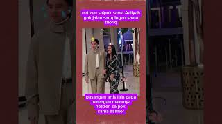 Aaliyah dan thoriq di julid in lg sama netizen aaliyah thariqhalilintar [upl. by Rissa]