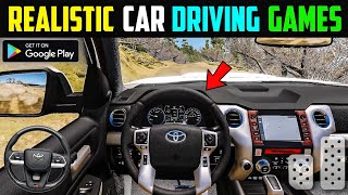 Top 5 Realistic Car Driving Games for Android l Best car driving games on android 2024 [upl. by Flossy]