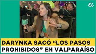 “Con todo el ritmo” La aplaudida cobertura de Darynka durante año nuevo en Valparaíso [upl. by Warga]