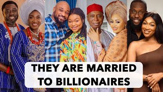 Top 10 Nollywood Actresses Who Are Married To Rich Billionaire Husbands Occupation and Net Worth [upl. by Amado]