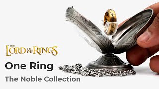 Rarest Lord Of The Rings One Ring from Noble Collection [upl. by Ojimmas834]