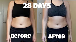 Chloe Tings Flat Tummy Challenge Results [upl. by Jacoby]