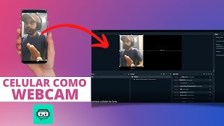 Como usar celular como webcam no Streamlabs [upl. by Reeba960]