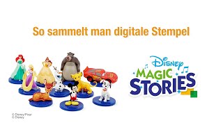 So sammelt man digitale Stempel für DisneyHörspielFiguren I Migros [upl. by Fen22]