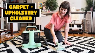 Vacasso Portable Carpet Cleaner  Unboxing Demo  Review [upl. by Andrej]