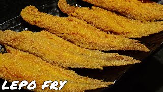 Crispy Fried Sole Fish Recipe  Crispy Lepo Fry  by Chef Pinto [upl. by Stenger15]