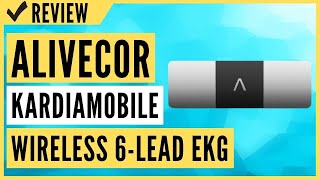 AliveCor KardiaMobile 6L  FDACleared  Wireless 6Lead EKG Review [upl. by Sisson86]