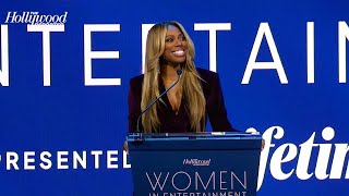 Yvonne Orji Presents Issa Rae With Equity in Entertainment Award  Women in Entertainment 2022 [upl. by Louella]