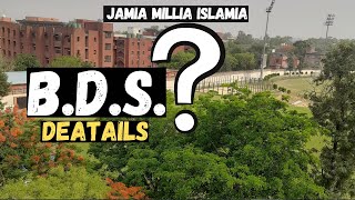 BDS at Jamia Millia IslamiaFeesEligibilitySeatsFees Admission process Jamia bachelor of dental [upl. by Secunda]