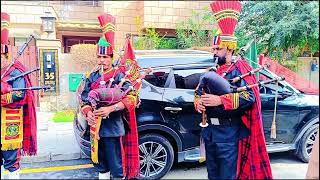 Lahore fauji pipe band Baja03204413578fojji band Lahore viralvideo shortvideo pakistanband [upl. by Polivy87]