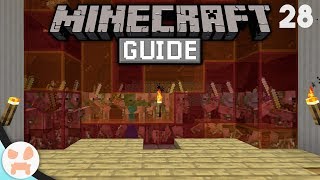 GOLD FARM V2  Better Pigmen Farm  The Minecraft Guide  Minecraft 1142 Lets Play Episode 28 [upl. by Revolc]