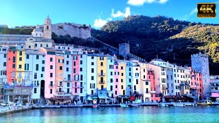 Portovenere  Explore the historic village  Once dedicated to the goddess Venus  Walking tour 4k [upl. by Galligan261]