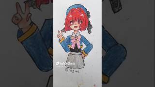 Fanart anime arima Kana dari oshi no ko art fanart fanartdrawing arimakana [upl. by Oravla]