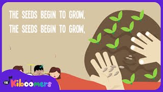 Farmer Plants the Seeds Lyric Video  The Kiboomers Preschool Songs amp Nursery Rhymes [upl. by Raclima450]