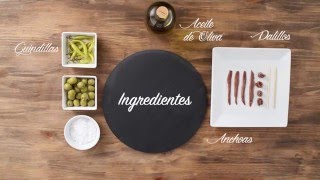 Receta de Gilda en 30quot  Spain [upl. by Lucrece]