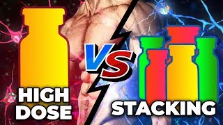 High Dose Testosterone Vs Stacking Anabolic Steroids [upl. by Hsemar]