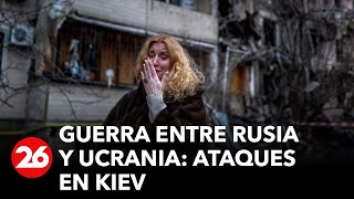 Guerra entre Rusia y Ucrania ataques en Kiev [upl. by Neff894]