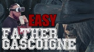 Beginners Guide Easy Defeat of Father Gascoigne w Threaded Cane [upl. by Llewop856]