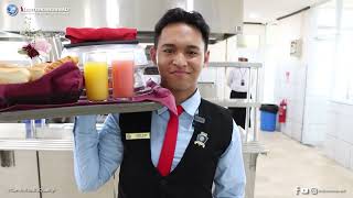 Food and Beverage Service Study Program Mediterranean Bali [upl. by Lebiralc]