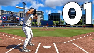 MLB 24 Road to the Show  Part 1  The Beginning [upl. by Yadrahc890]