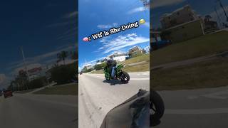 Biker Chicks Be Tripping😂🤦🏽‍♂️ [upl. by Hathaway]