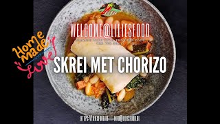 Skrei  Kabeljauw  Pocheren met chorizo [upl. by Ahsienor]