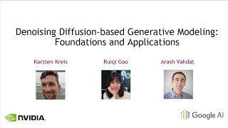 Tutorial on Denoising Diffusionbased Generative Modeling Foundations and Applications [upl. by Nahgen]