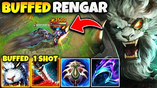 RENGAR JUST GOT HUGE DAMAGE BUFFS ULT  KILL [upl. by Zemaj64]