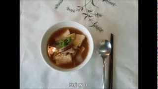 How to make korean miso soup  Doenjang Jiggae Moms recipe [upl. by Rochette202]